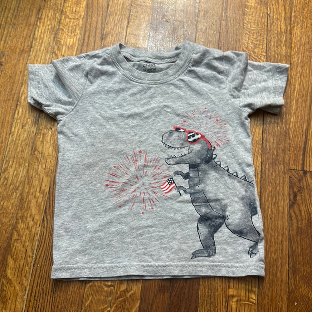 Child of Mine Dinosaur Short Sleeve Shirt
